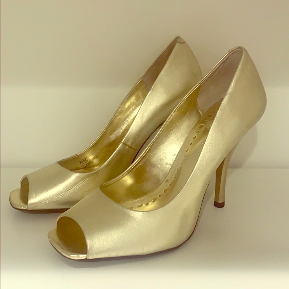 Gold BCBGirls Shoes